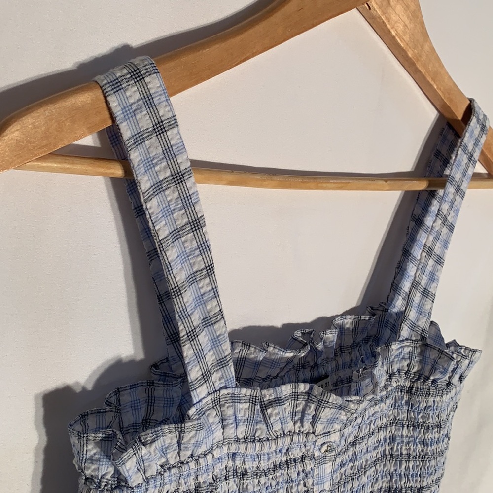 Forever 21 Srunched Ruffle Babydoll Tank Top - Picture 5 of 6